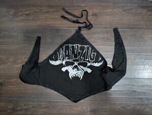 Upcycled Danzig Halter Top